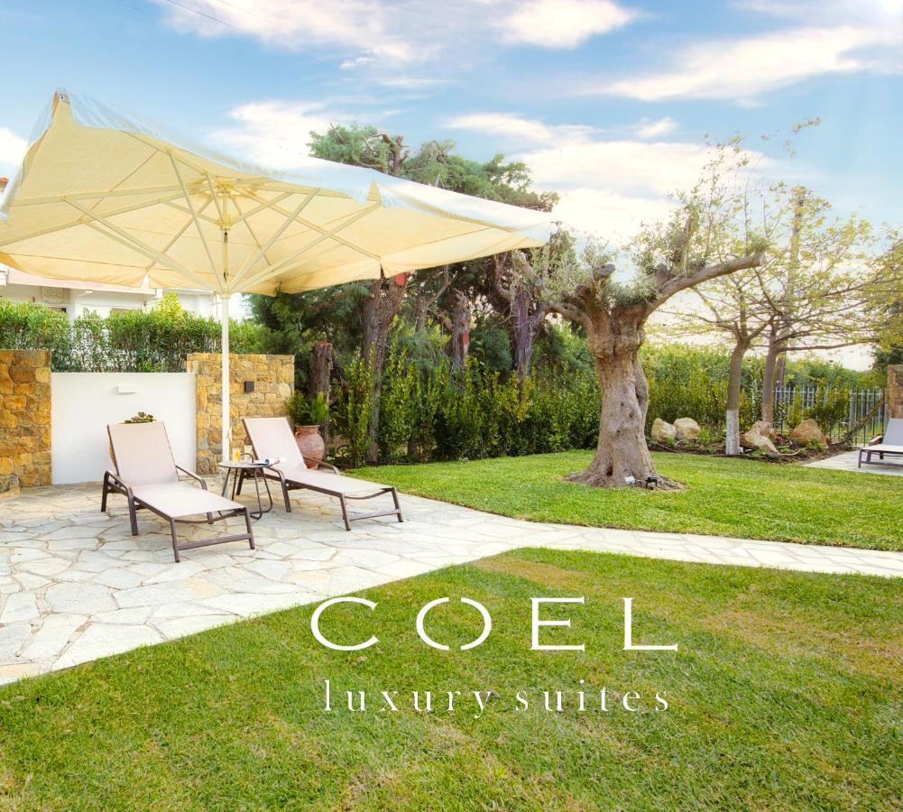 Coel Luxury Suites By Rentalspro Services - Potidea Halkidiki Nea Poteidaia Bagian luar foto